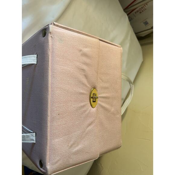 Mary Kay Cosmetics Pink Train Case Vintage 1960’s Travel Makeup Case 6 Mirrors - Picture 12 of 12